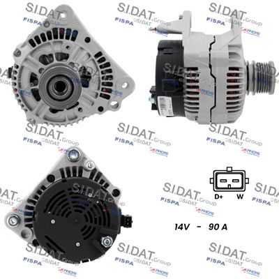 A12BH1281A2 SIDAT Генератор
