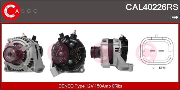 CAL40226RS CASCO Генератор