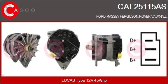 CAL25115AS CASCO Генератор