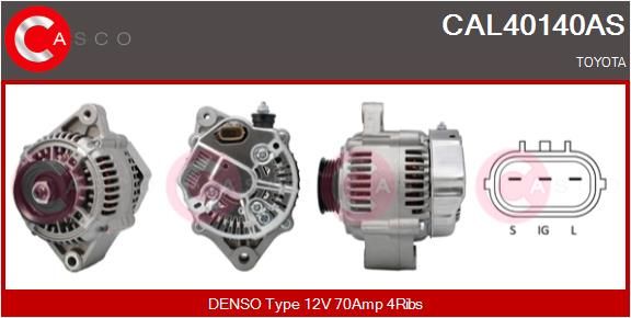CAL40140AS CASCO Генератор