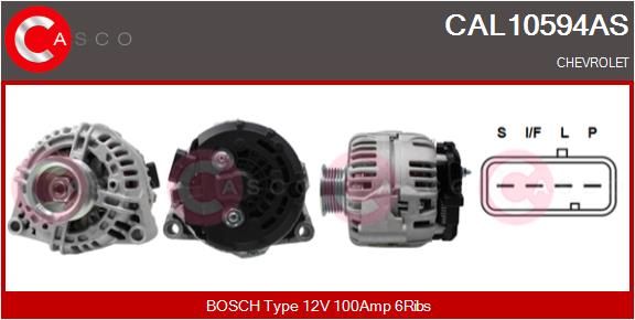 CAL10594AS CASCO Генератор