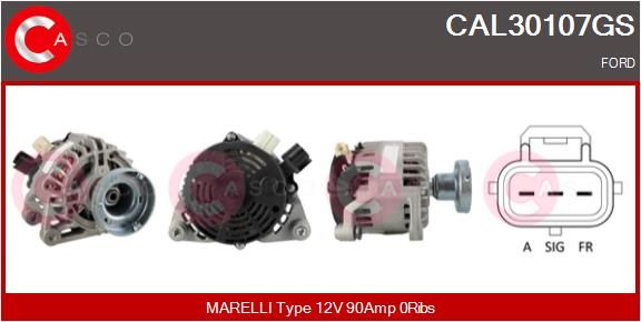 CAL30107GS CASCO Генератор