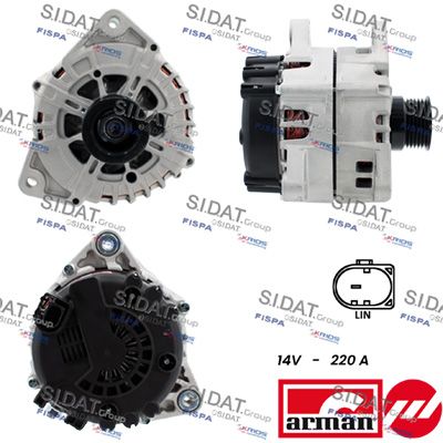 A12VA0954AS SIDAT Генератор