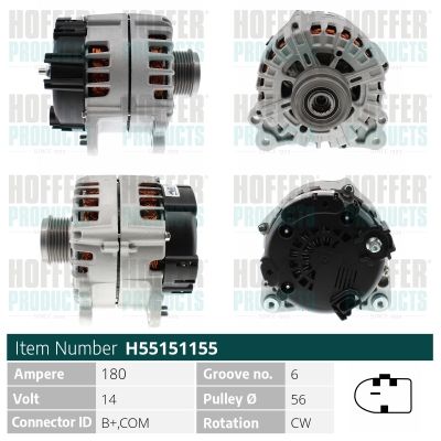 H55151155 HOFFER Генератор