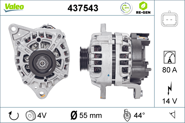 437543 VALEO Генератор