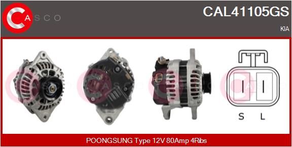 CAL41105GS CASCO Генератор