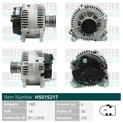 H5515217 HOFFER Генератор