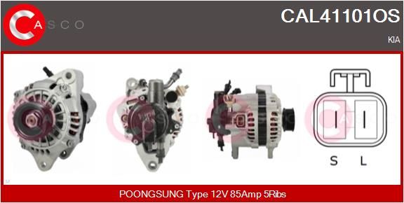 CAL41101OS CASCO Генератор