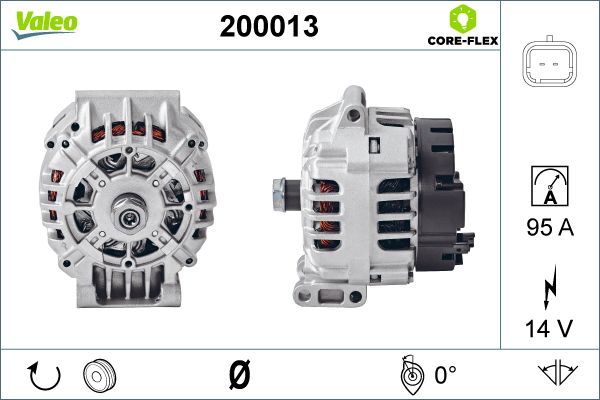 200013 VALEO Генератор