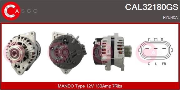 CAL32180GS CASCO Генератор