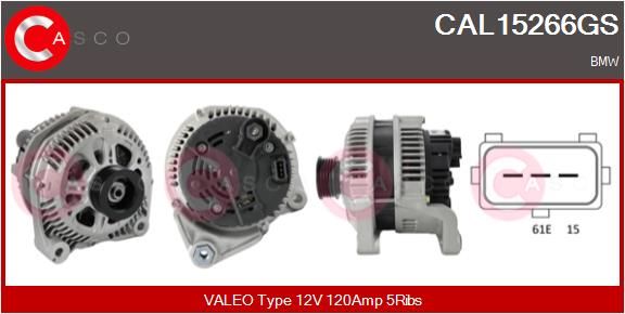 CAL15266GS CASCO Генератор