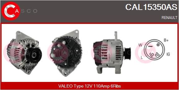 CAL15350AS CASCO Генератор