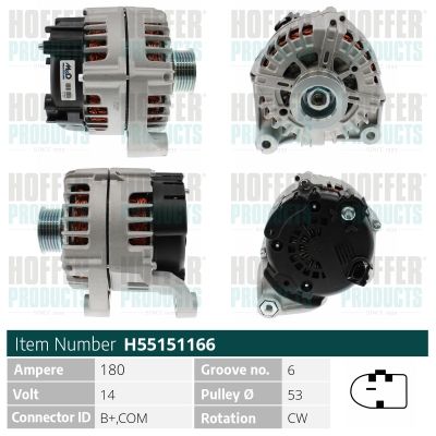 H55151166 HOFFER Генератор
