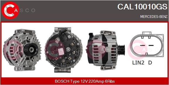 CAL10010GS CASCO Генератор