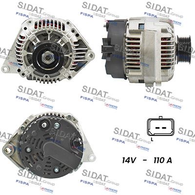 A12VA1014A2 FISPA Генератор
