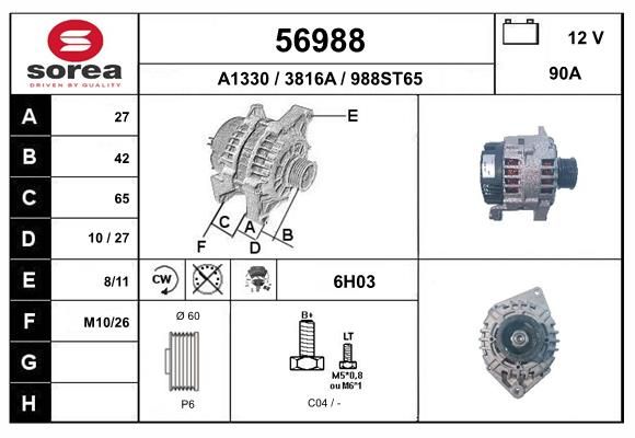 56988 EAI Генератор