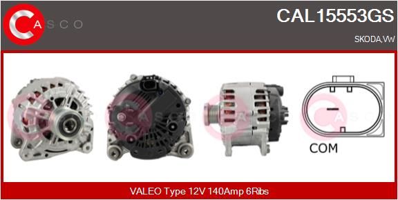 CAL15553GS CASCO Генератор