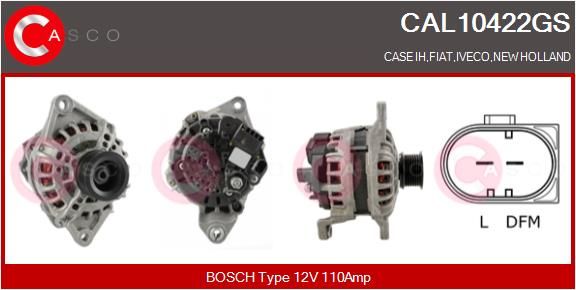 CAL10422GS CASCO Генератор