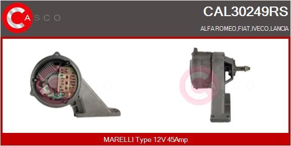 CAL30249RS CASCO Генератор