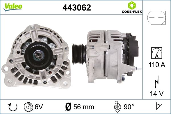 443062 VALEO Генератор