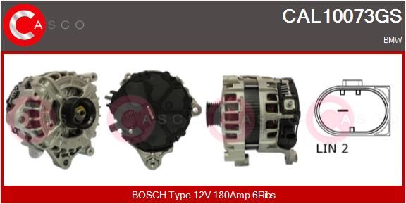 CAL10073GS CASCO Генератор