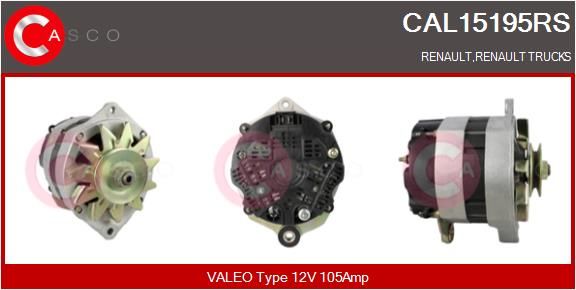 CAL15195RS CASCO Генератор