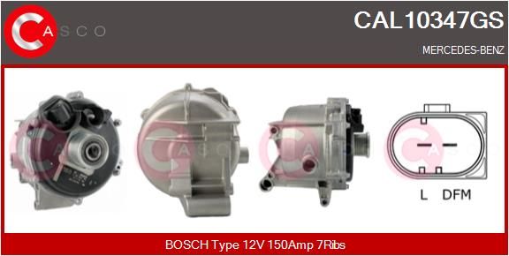 CAL10347GS CASCO Генератор