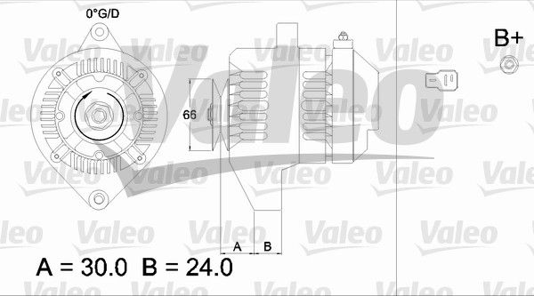 436497 VALEO Генератор