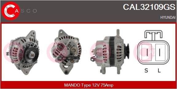 CAL32109GS CASCO Генератор
