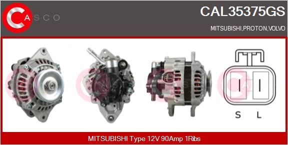 CAL35375GS CASCO Генератор