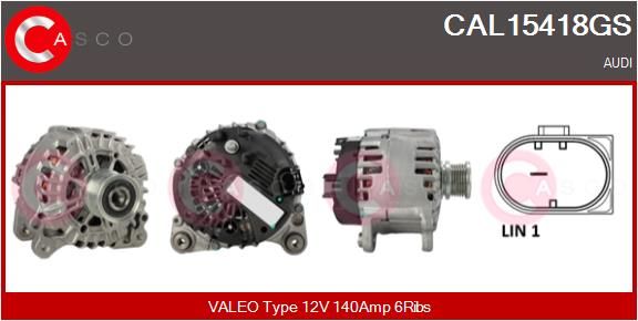 CAL15418GS CASCO Генератор