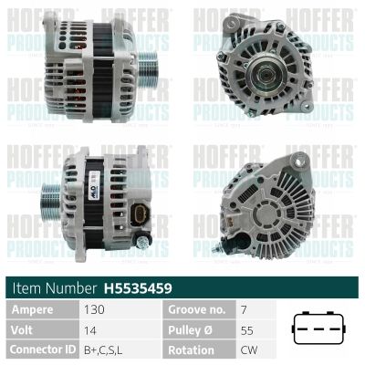 H5535459 HOFFER Генератор