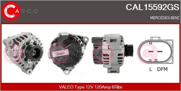 CAL15592GS CASCO Генератор