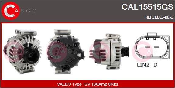 CAL15515GS CASCO Генератор