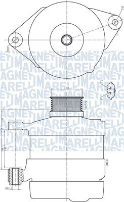 063732192010 MAGNETI MARELLI Генератор