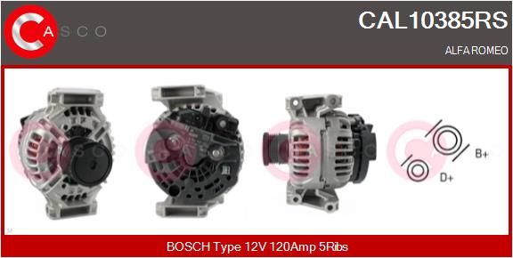 CAL10385RS CASCO Генератор