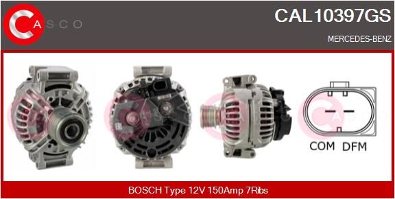 CAL10397GS CASCO Генератор