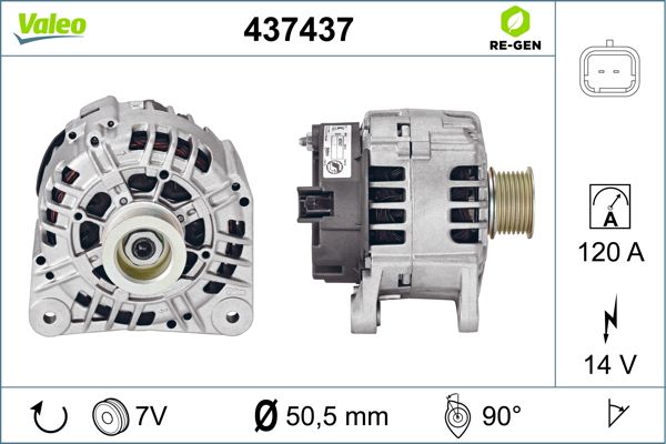 437437 VALEO Генератор