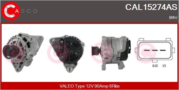 CAL15274AS CASCO Генератор