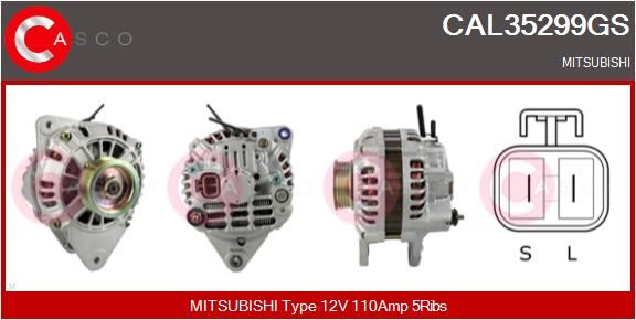 CAL35299GS CASCO Генератор