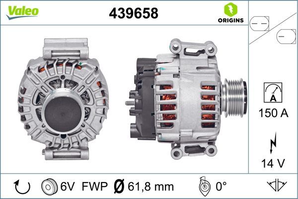 439658 VALEO Генератор