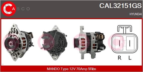 CAL32151GS CASCO Генератор