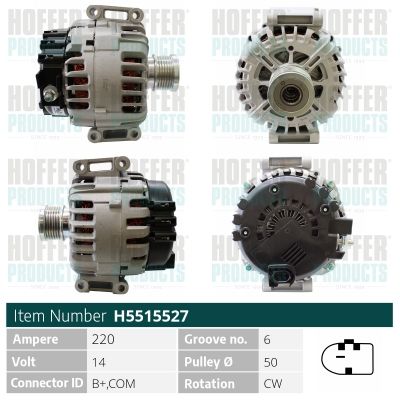 H5515527 HOFFER Генератор