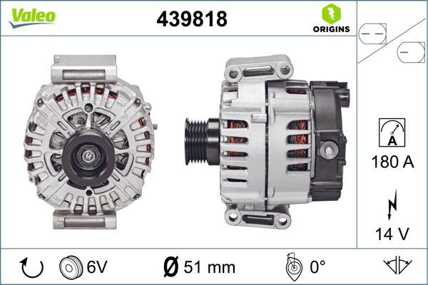 439818 VALEO Генератор