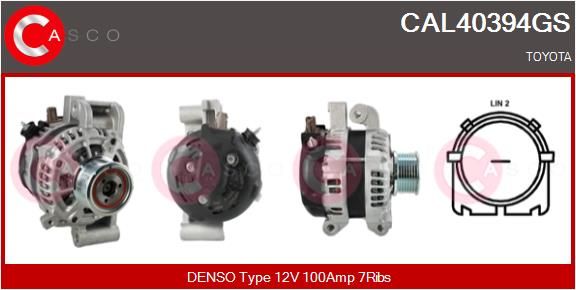 CAL40394GS CASCO Генератор