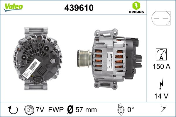 439610 VALEO Генератор
