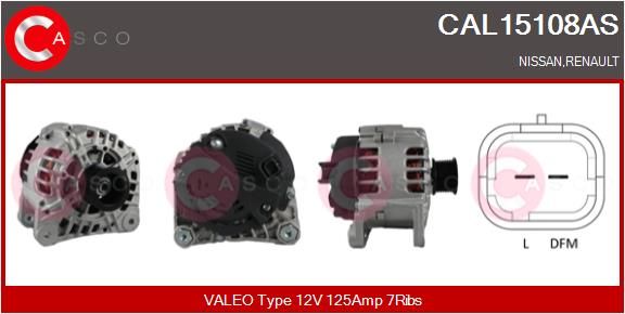CAL15108AS CASCO Генератор