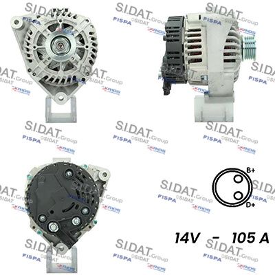 A12VA0764A2 SIDAT Генератор