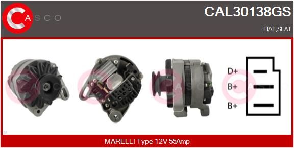 CAL30138GS CASCO Генератор
