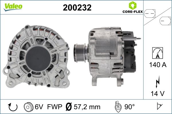 200232 VALEO Генератор
